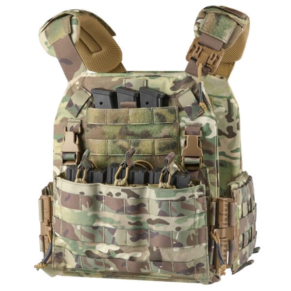NIJ IV Tactical Bulletproof Vest 500D Nylon Lightweight VPC Removable Bulletproof Vest