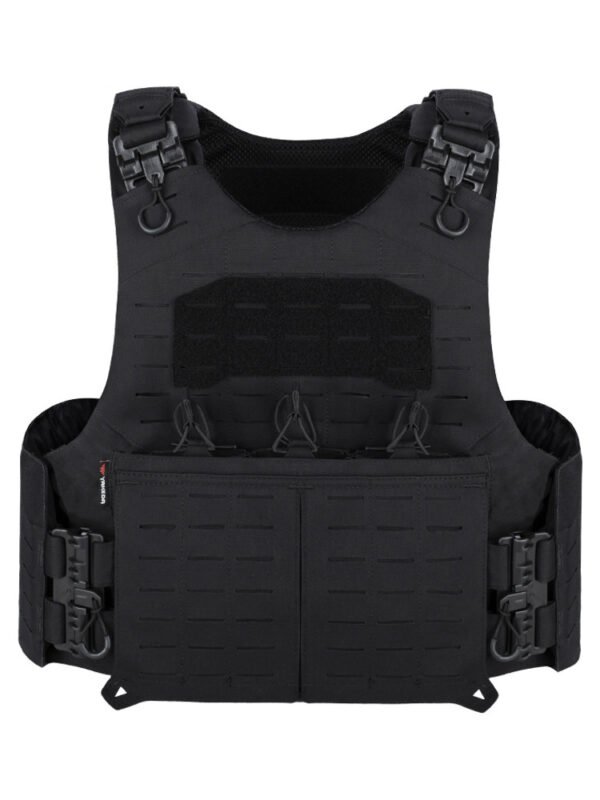 500D Nylon One-Click Quick Release Laser Cut PALS System Plate Carrier - 图片 2