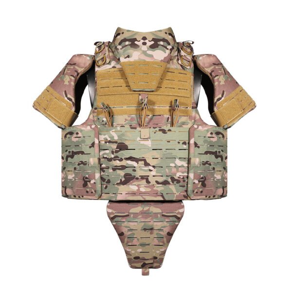 1000D Nylon Full Protection Tactical Vest Breathable Wear Resistant Plate Carrier
