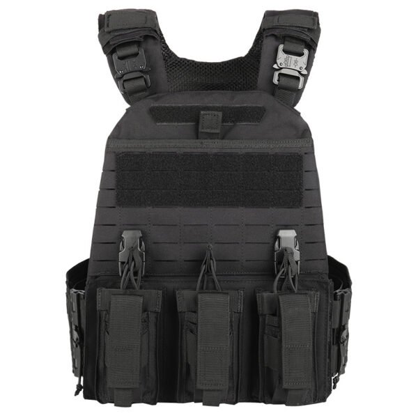 500D Nylon Tactical Vest Camouflage Combat Protective Vest Multi-Function Plate Carrier - 图片 7