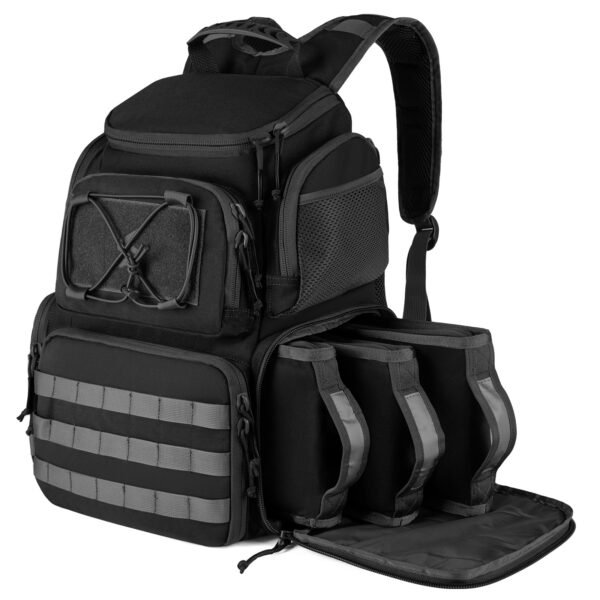 Large Capacity Assault Gun Bag Waterproof Tactical Backpack - 图片 5