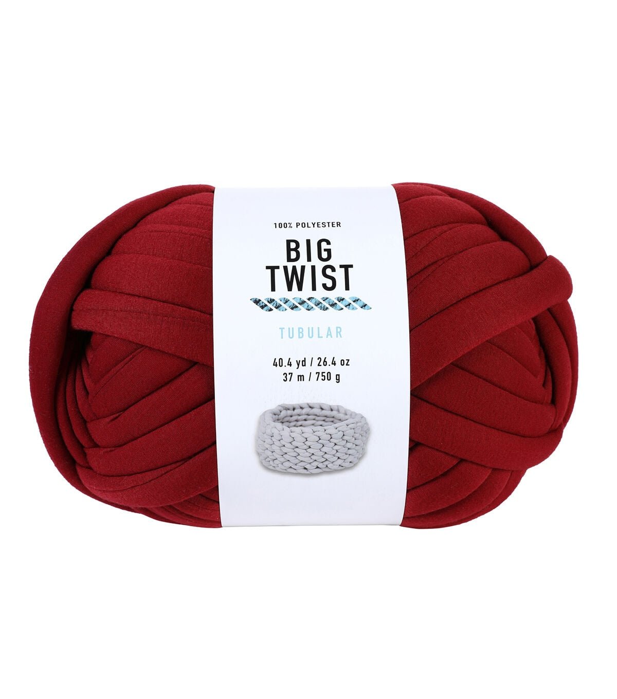 Tubular 40.5yds Jumbo Polyester Yarn by Big Twist - Image 3