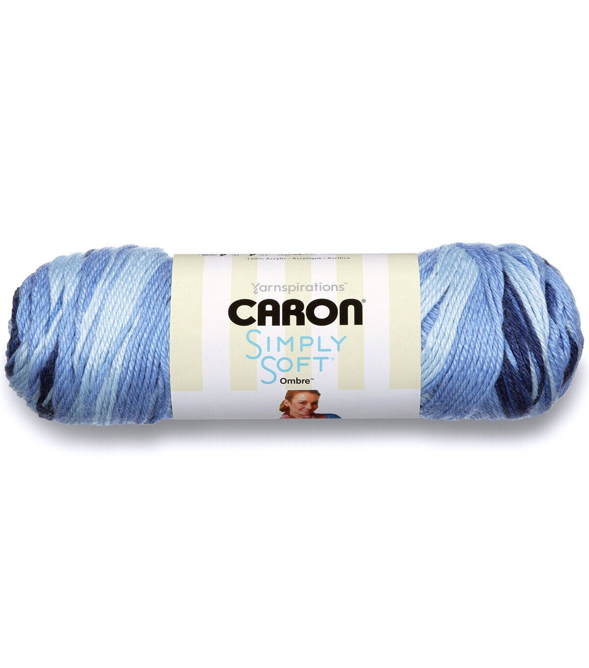 Caron Simply Soft Ombres 235yds Worsted Acrylic Yarn