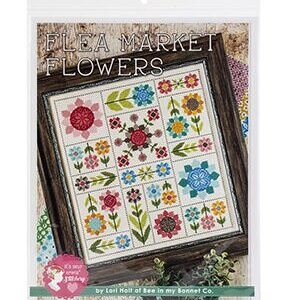 It's Sew Emma 111 x 17 Flea Market Flowers Cross Stitch Pattern