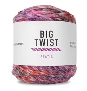 Static Bulky Acrylic Clearance Yarn by Big Twist