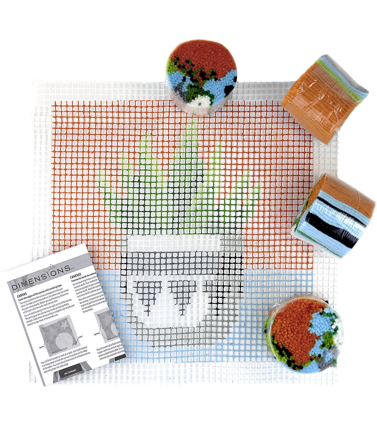 Dimensions Plant Latch Hook Kit 12 x 12 - Image 6