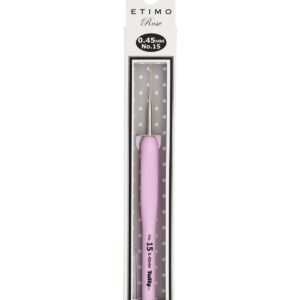 Tulip Etimo Rose Steel Crochet Hook Size 15/.45mm