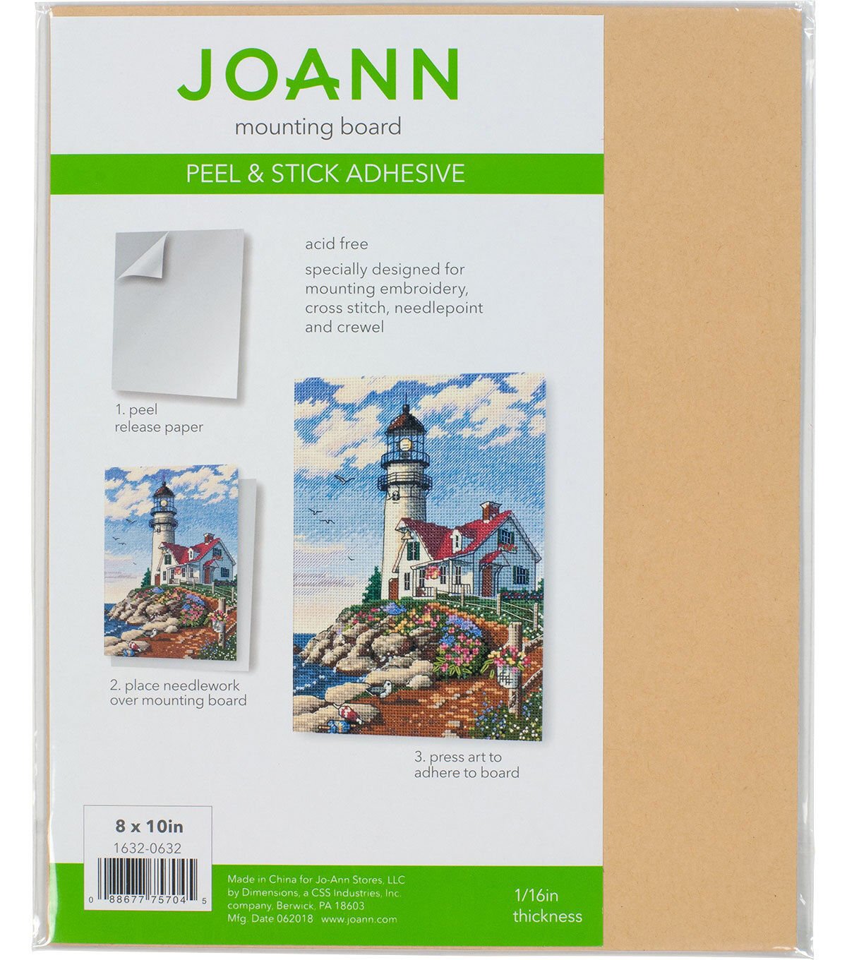 JOANN Peel & Stick 8x10 Mounting Board