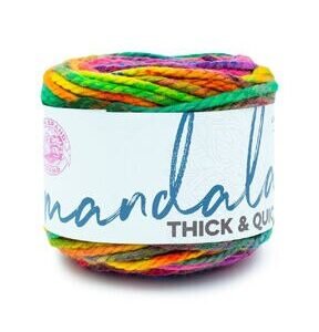 Lion Brand Mandala Thick & Quick 87yds Super Bulky Acrylic Yarn