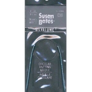 Susan Bates 2ct Silvalume Circular Knitting Needle Set