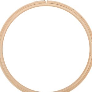 Frank A. Edmunds Wood Embroidery Hoop with Round Edges 7 Natural