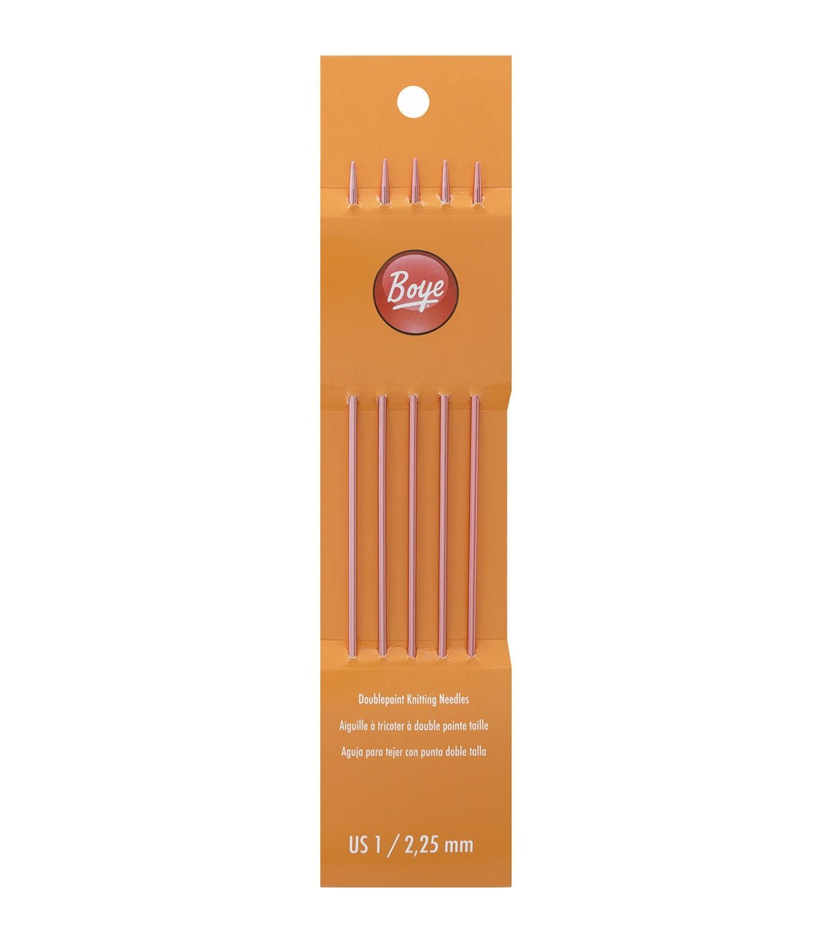 Boye 7 Double Point Aluminum Knitting Needle Set - Image 2