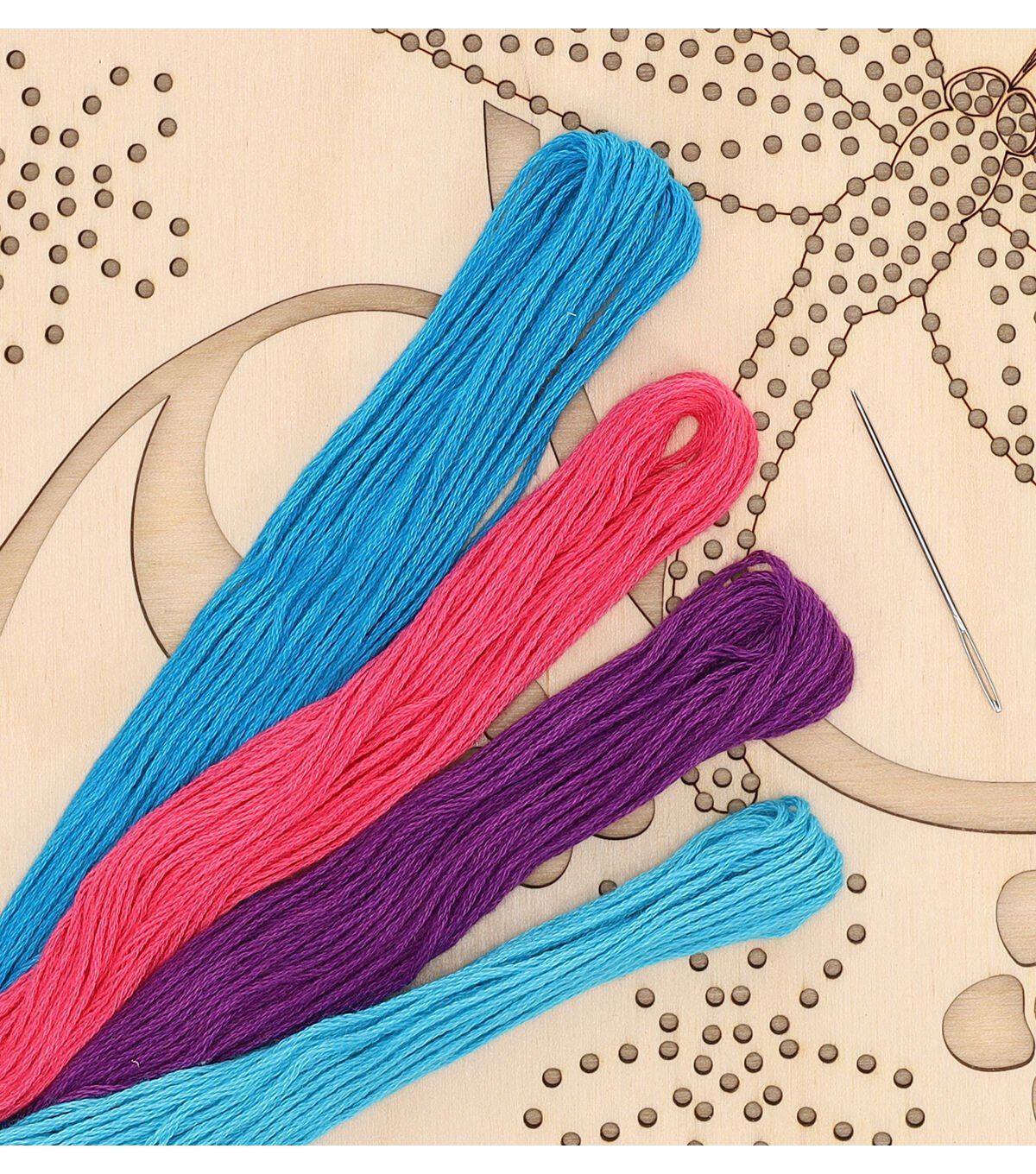 Leisure Arts 10 Dragon Fly Panel Wood Stitching Kit - Image 5