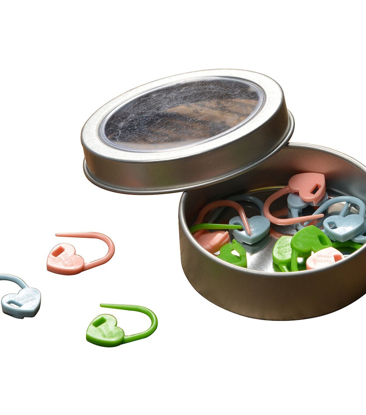 Tulip Stitch Marker Set 15 Pack Heart - Image 2