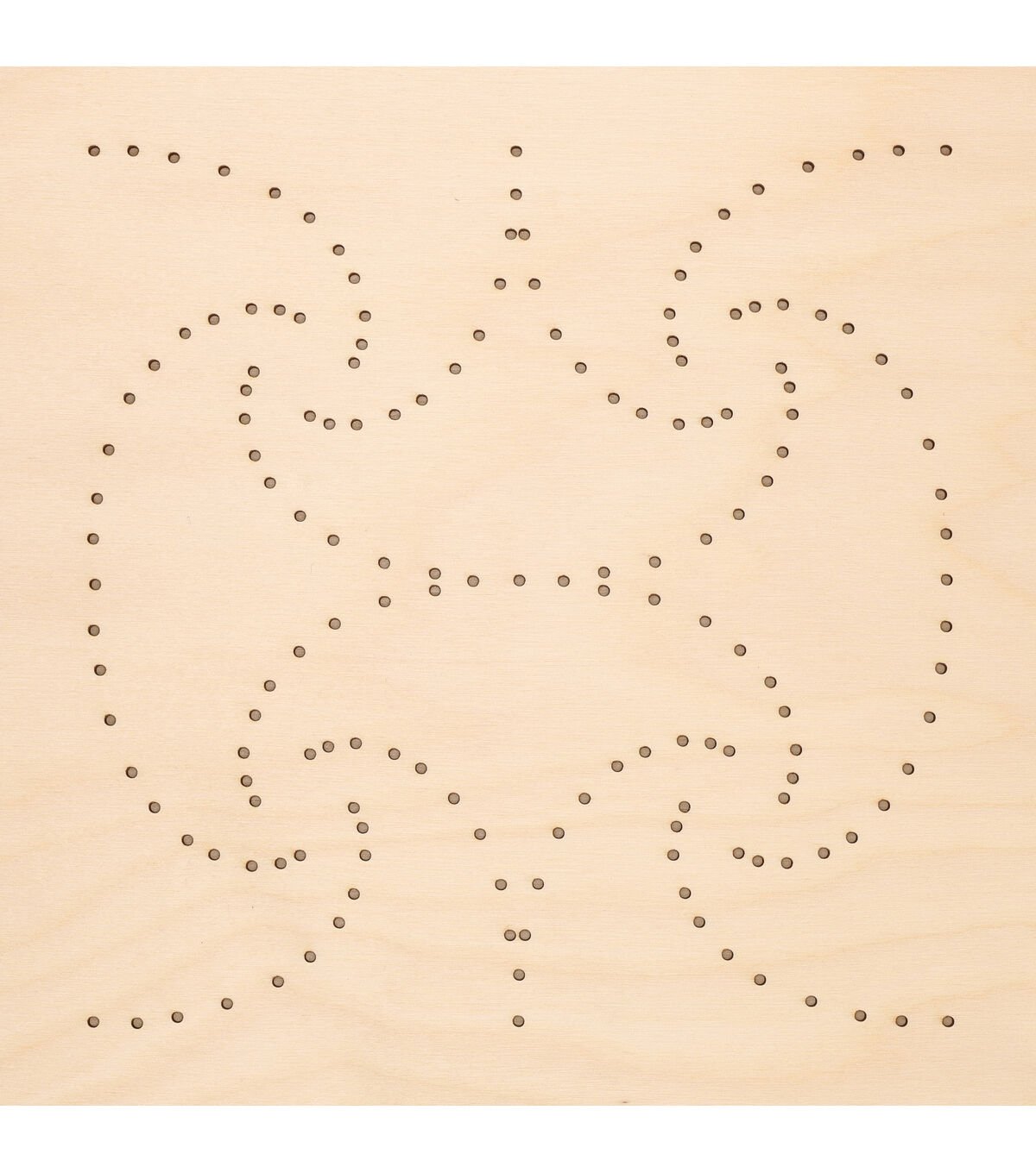 Liesure Arts 10 Royal Jester Panel Wood Stitching String Art Kit - Image 4