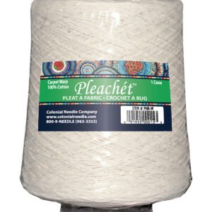 Pleachet Carpet Warp 1lb Cone