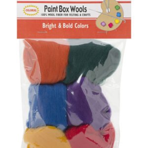 Colonial 6pk Bright & Bold Paint Box Wools