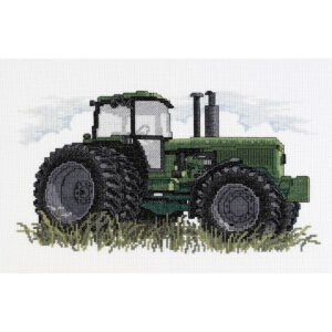 Janlynn 12 x 7 Tractor Counted Cross Stitch Kit