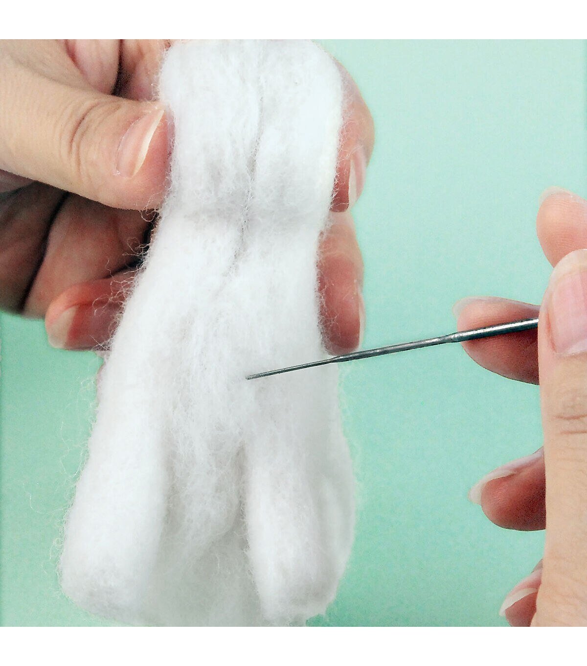 Dimensions 4.5 Sea Turtle Wool Roving Needle Felting Kit - Image 4