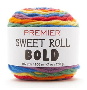 Premier Yarns Sweet Roll Bold 109yds Super Bulky Acrylic Yarn