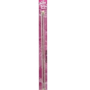 Susan Bates Silvalume Single Pt Needles 10 Size 1