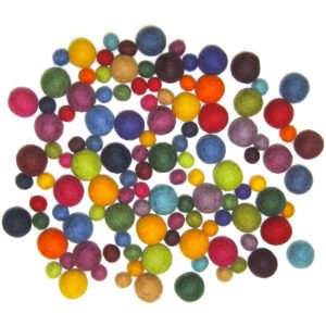 Feltworks 115ct Embellishments Value Pack Needle Felting Balls
