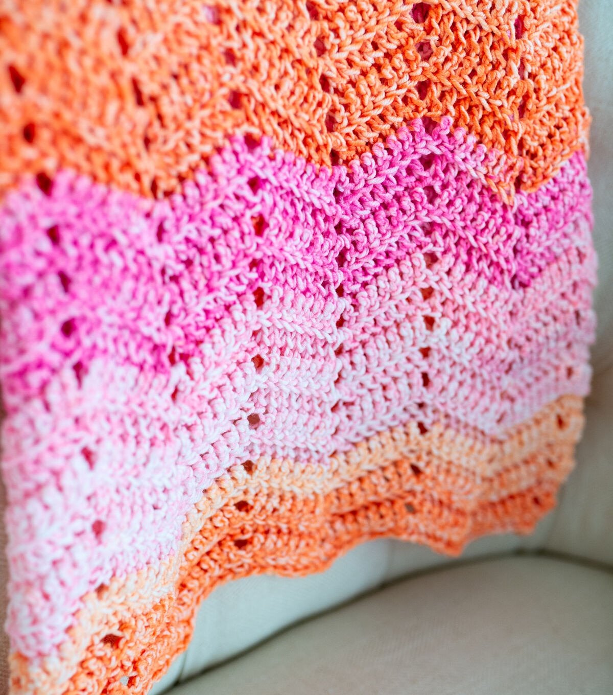 Lion Brand Mandala Ombre 344yds Worsted Acrylic Yarn - Image 4