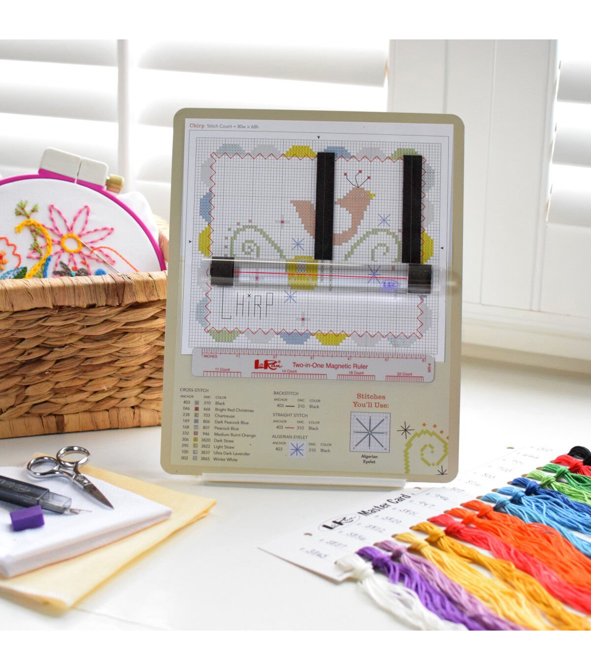 LoRan Magnet Board Ruler, 8 x 10 - Image 3