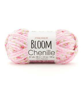 Premier Yarns Bloom Chenille 87yds Super Bulky Polyester Yarn