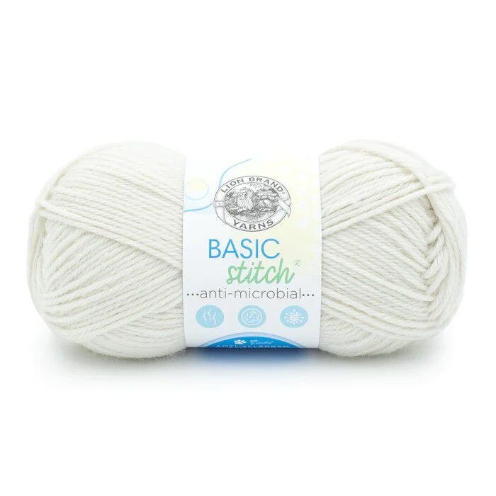 Lion Brand Basic Stitch Antimicrobial 186yds Worsted Polyester Yarn