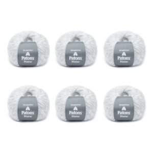 Patons Norse 211yds Super Bulky Wool Blend Yarn 6 Bundle