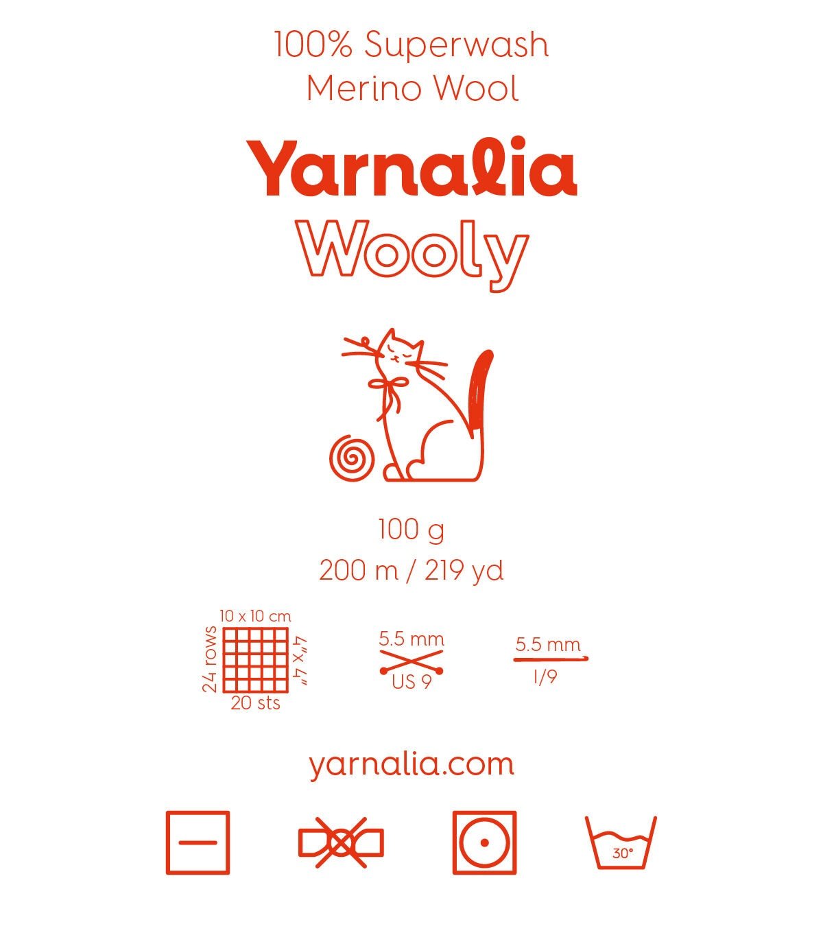 Yarnalia 219yds Worsted Wooly Merino Wool Yarn 2 Bundle - Image 4