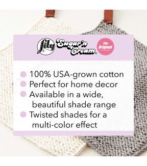 Lily Sugar'n Cream Twists Super Size Worsted Cotton Yarn - Image 3