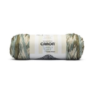 Caron Simply Soft Freckles Stripe 315yds Worsted Acrylic Yarn