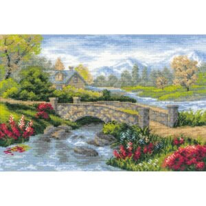 RIOLIS 15 x 10 Summer View Counted Cross Stitch Kit