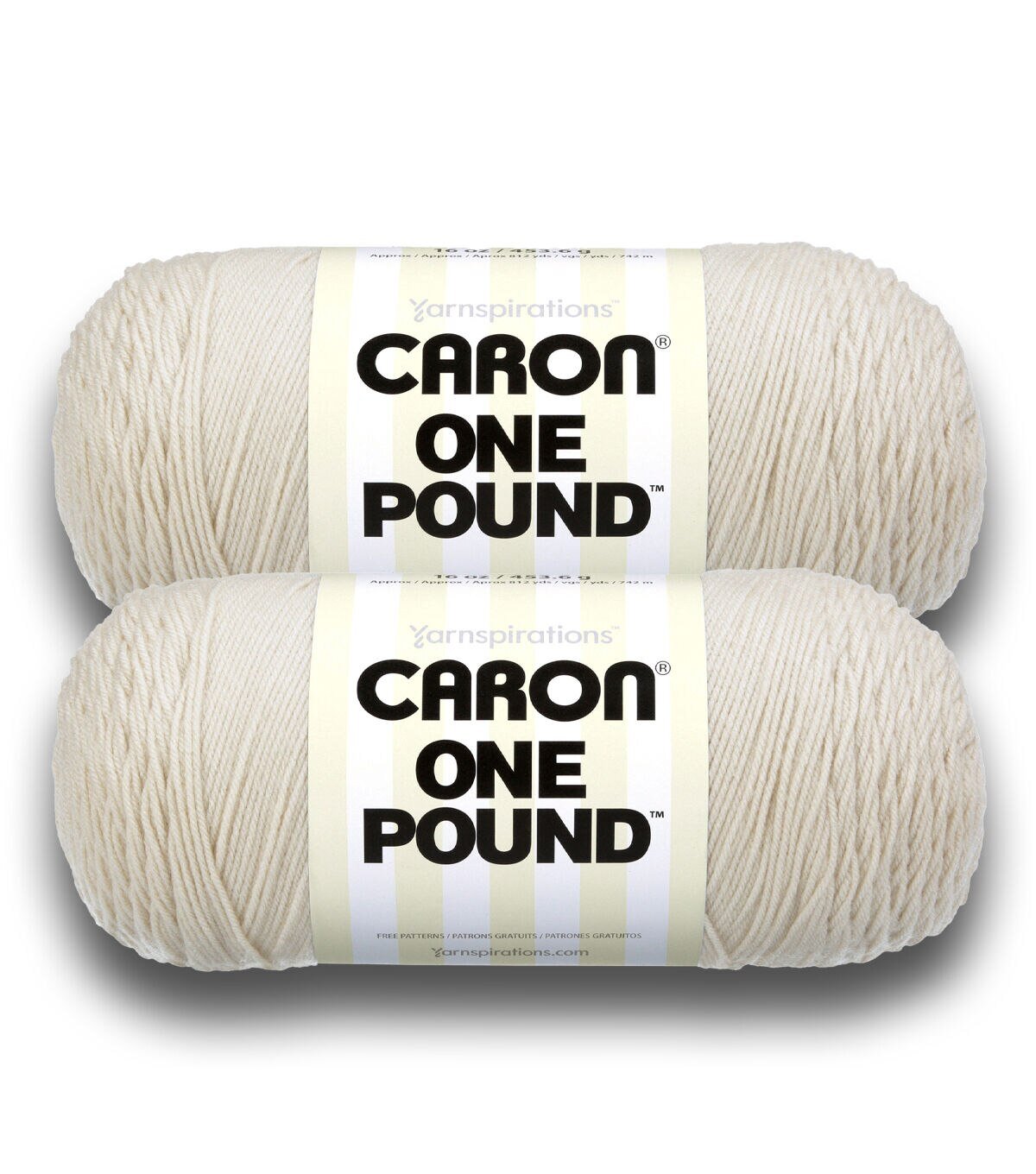 Caron One Pound 812yds Worsted Acrylic Yarn 2 Bundle - Image 8