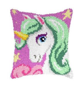 Orchidea 16 Unicorn Latch Hook Cushion Kit 4166
