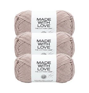 Lion Brand Tom Daley The Cottony One 185yds Worsted Cotton Blend Yarn