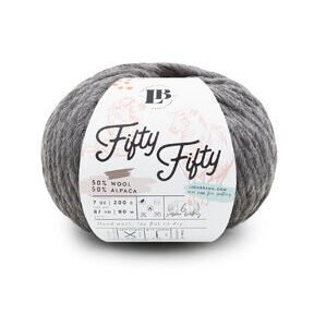 Lion Brand Super Bulky Alpaca Fifty Fifty Natural Yarn