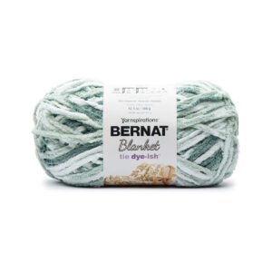 Bernat Blanket Tie Dye-ish 220yds Super Bulky Polyester Yarn