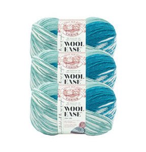 Lion Brand Wool Ease Fair Isle 348yds Worsted Yarn 3 Bundle