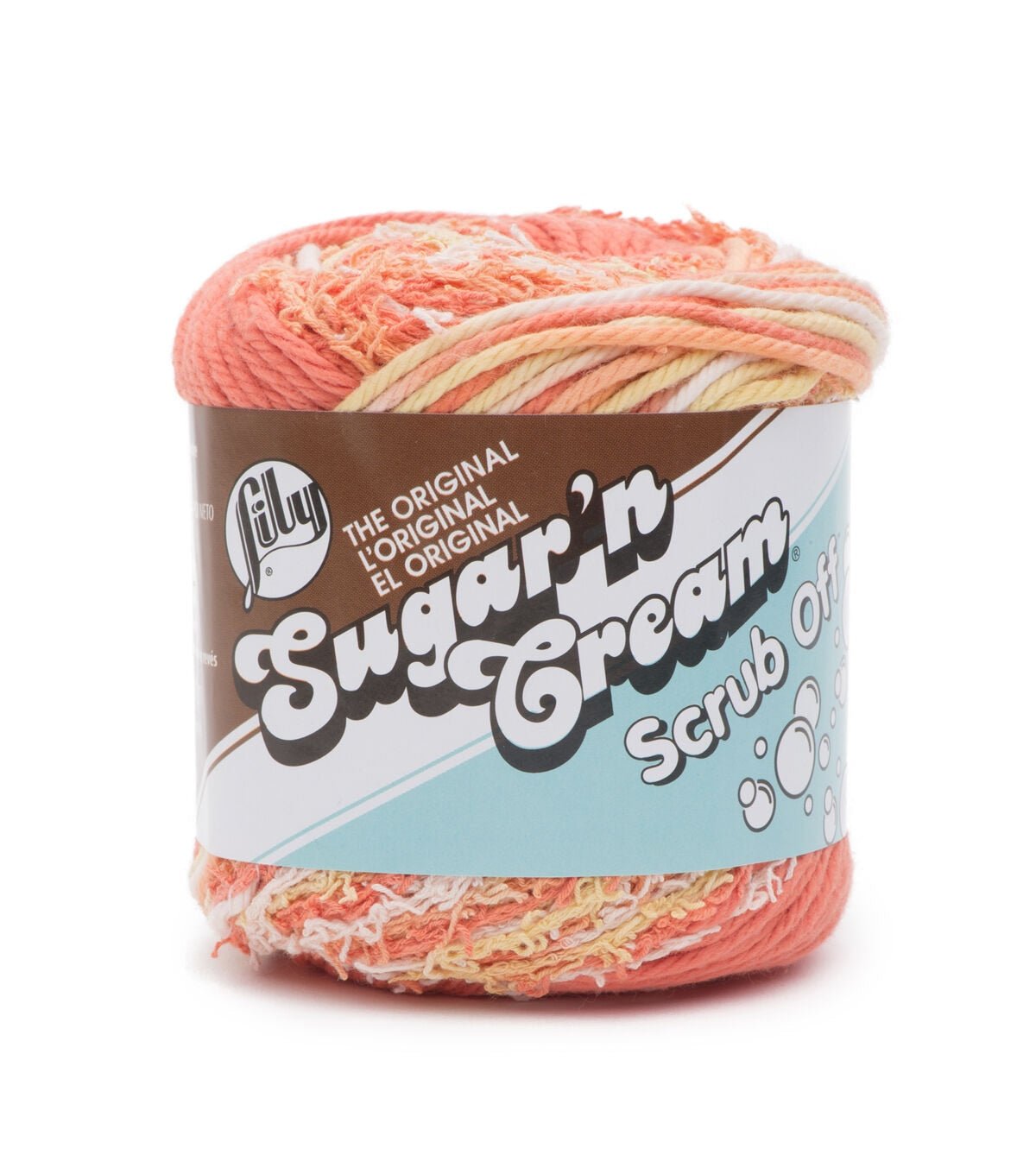 Lily Sugar'n Cream Scrub Off 106yds Worsted Cotton Yarn - Image 2