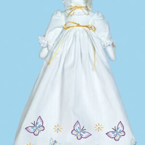 Jack Dempsey Butterflies Galore Stamped Pillowcase Doll Kit