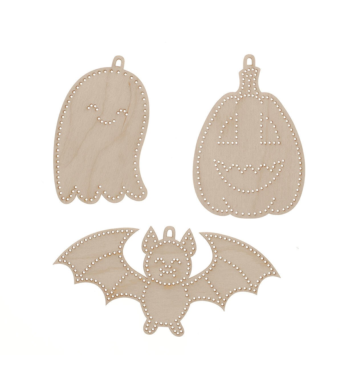 Leisure Arts 4 Halloween Wood Stitching Ornament Kit 3pc - Image 4