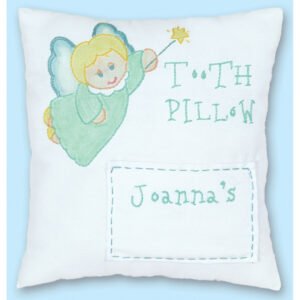 Jack Dempsey 8 Tooth Fairy Stamped Pillow Cover