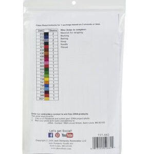 Jack Dempsey 9 Trucks for All Seasons Stamped Quilt Blocks 12ct