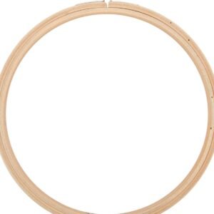 Frank A. Edmunds Wood Embroidery Hoop with Round Edges 8 Natural