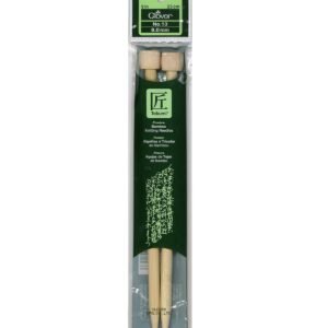 Clover 9 Bamboo Size 13 Single Point Knitting Needle Set