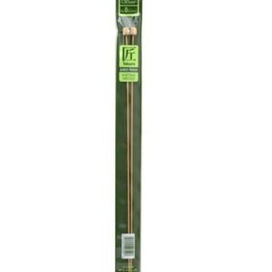 Clover 13 Size 0 Single Point Bamboo Knitting Needle Set