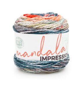 Lion Brand Mandala Impressions 164yds Bulky Acrylic Yarn